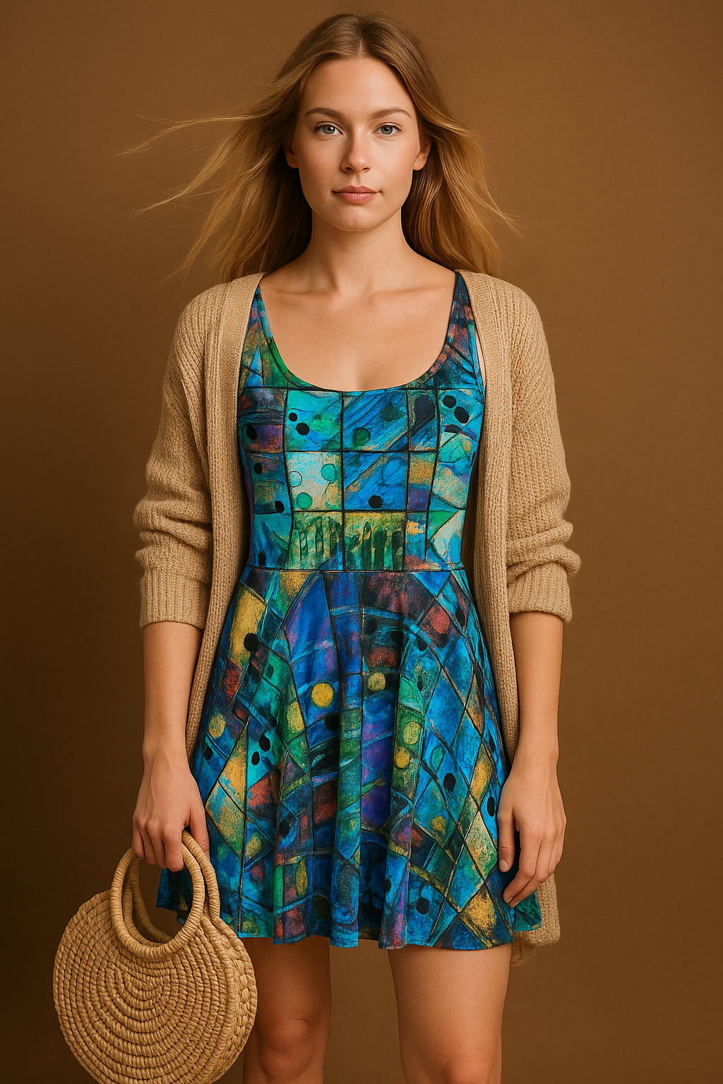 Vestido tipo skater – Boukhara