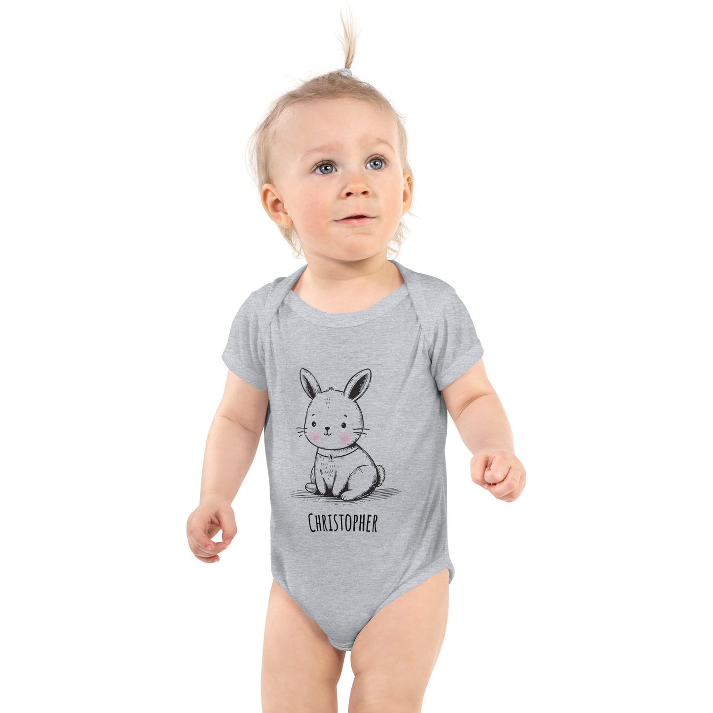 Body pour bébé personnalisable - Monsieur Lapin - Artyoti