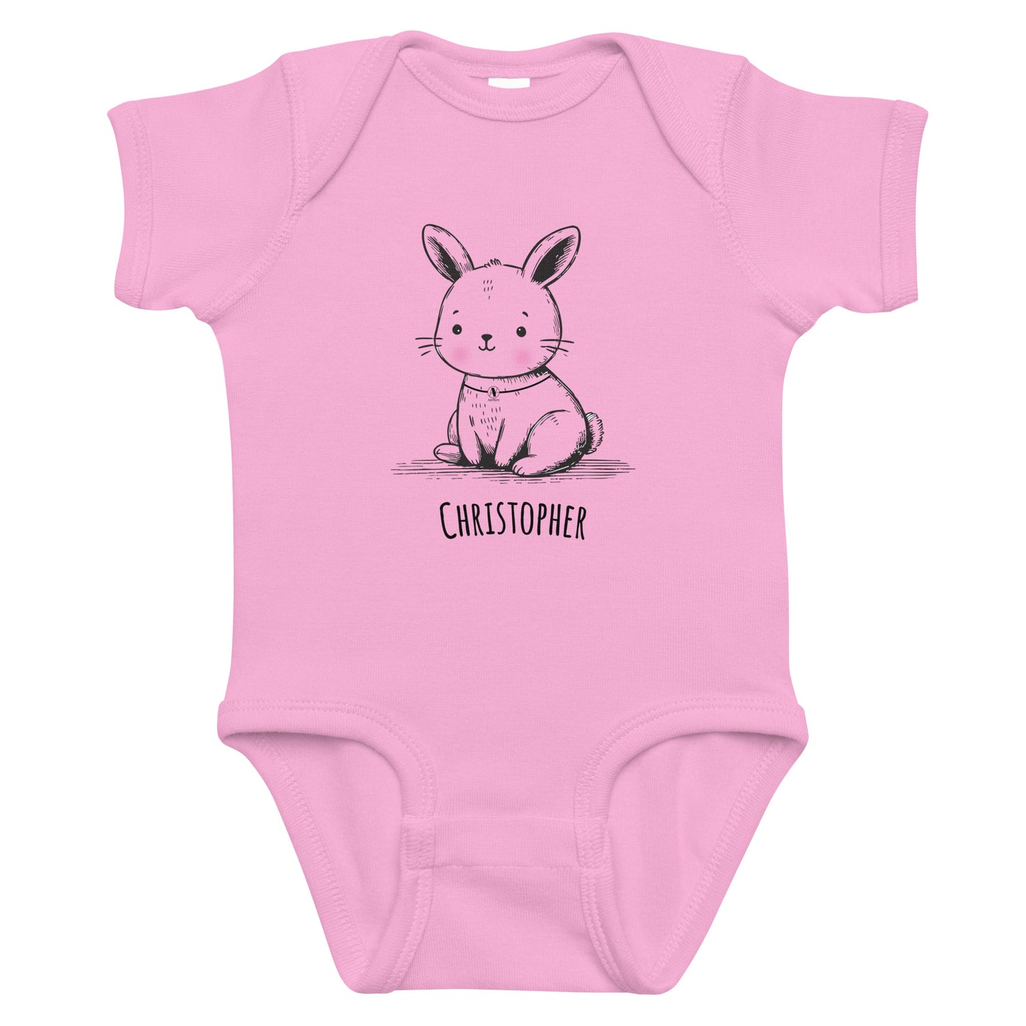 Body pour bébé personnalisable - Monsieur Lapin - Artyoti