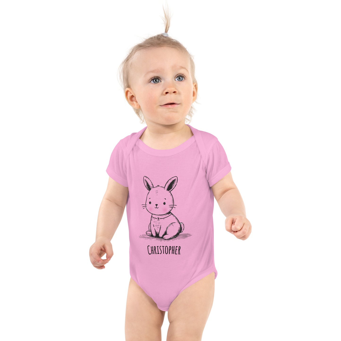 Body pour bébé personnalisable - Monsieur Lapin - Artyoti