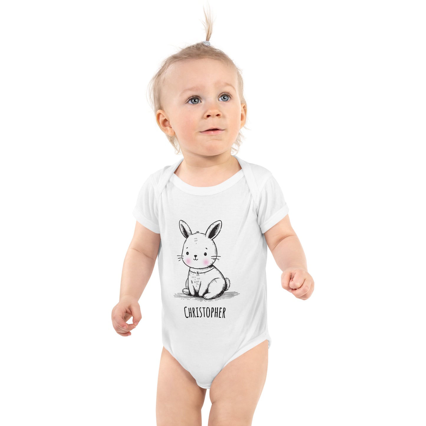 Body pour bébé personnalisable - Monsieur Lapin - Artyoti