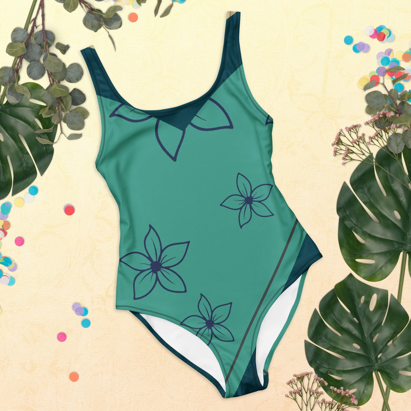 Maillot de bain - Fleur d'Azur - Artyoti