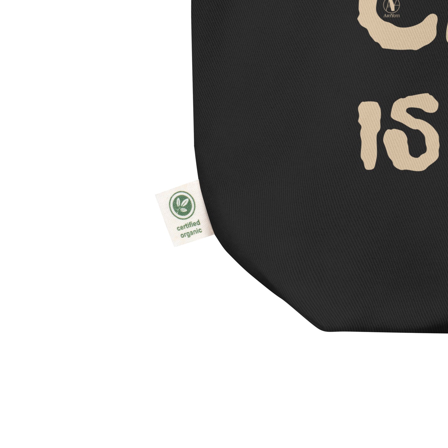 Tote bag en coton bio - All my crap is here ! - Artyoti