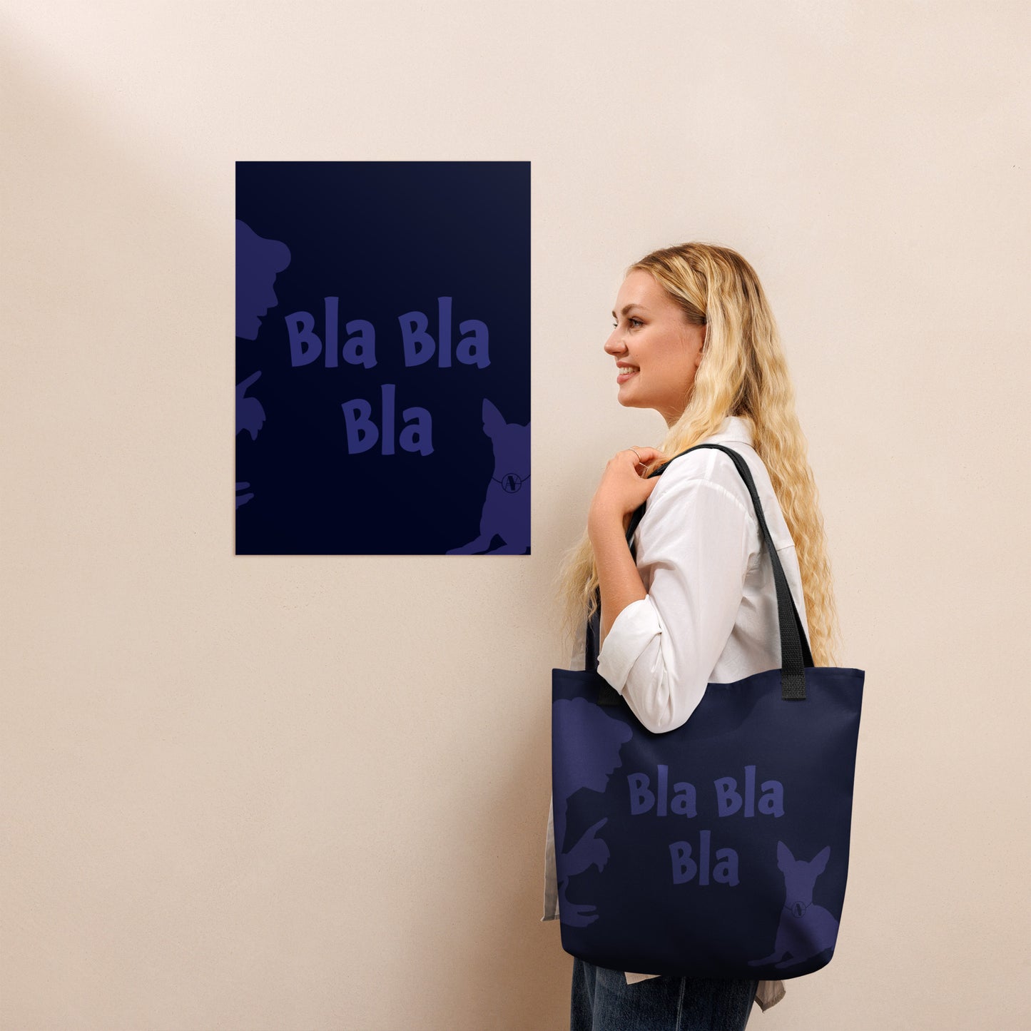 Tote bag fun bla bla - Artyoti