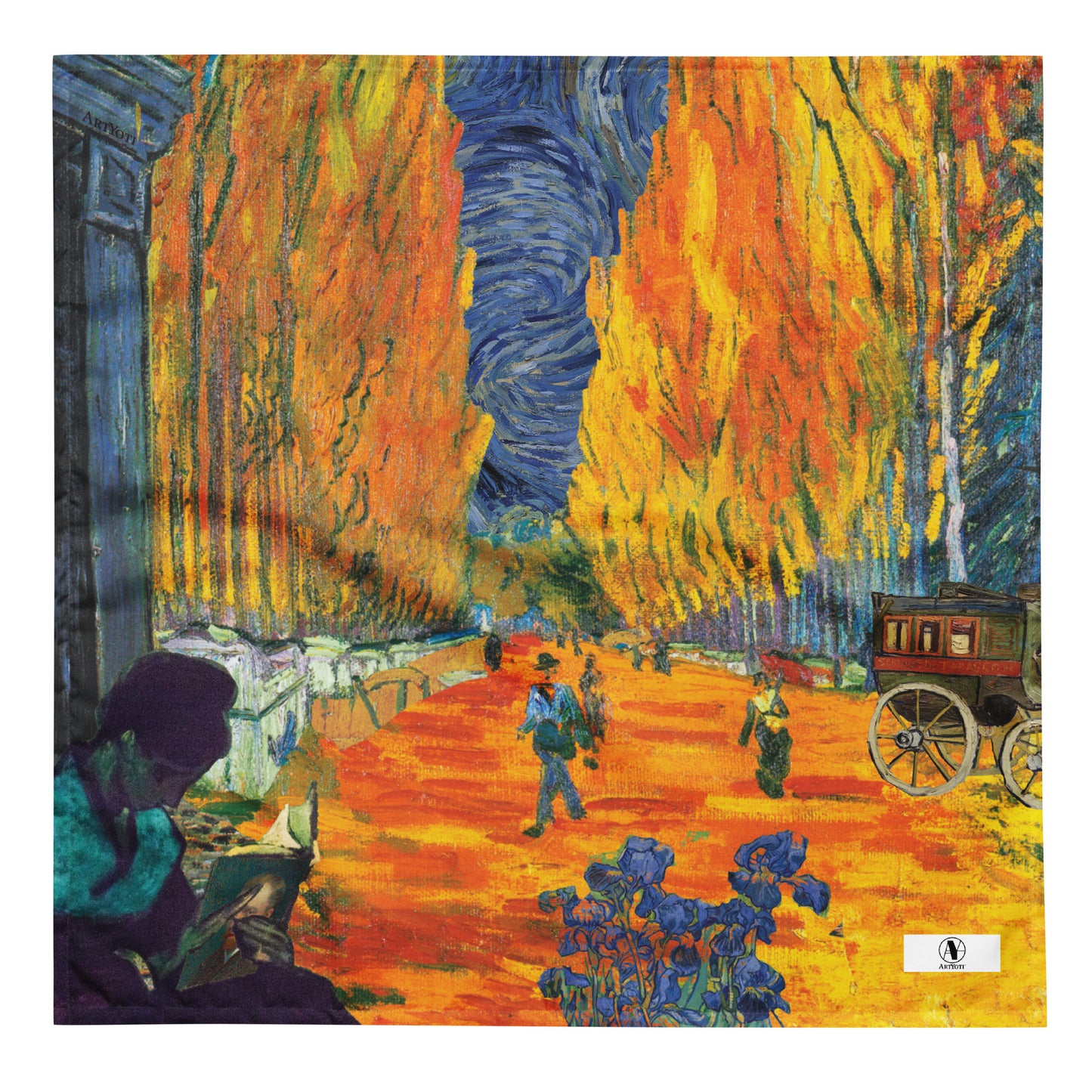 Bandana - Hommage à Van Gogh - Artyoti