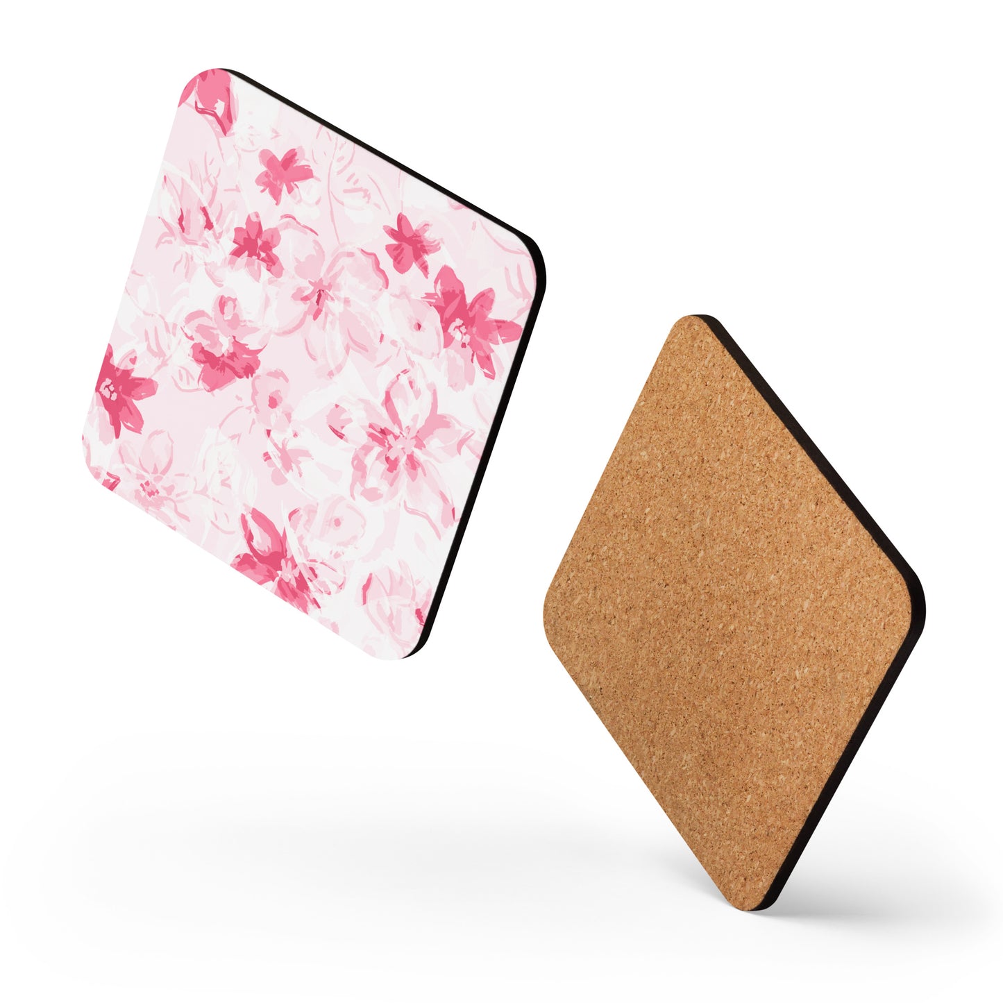 Sous-verres en liège - Pinky pop