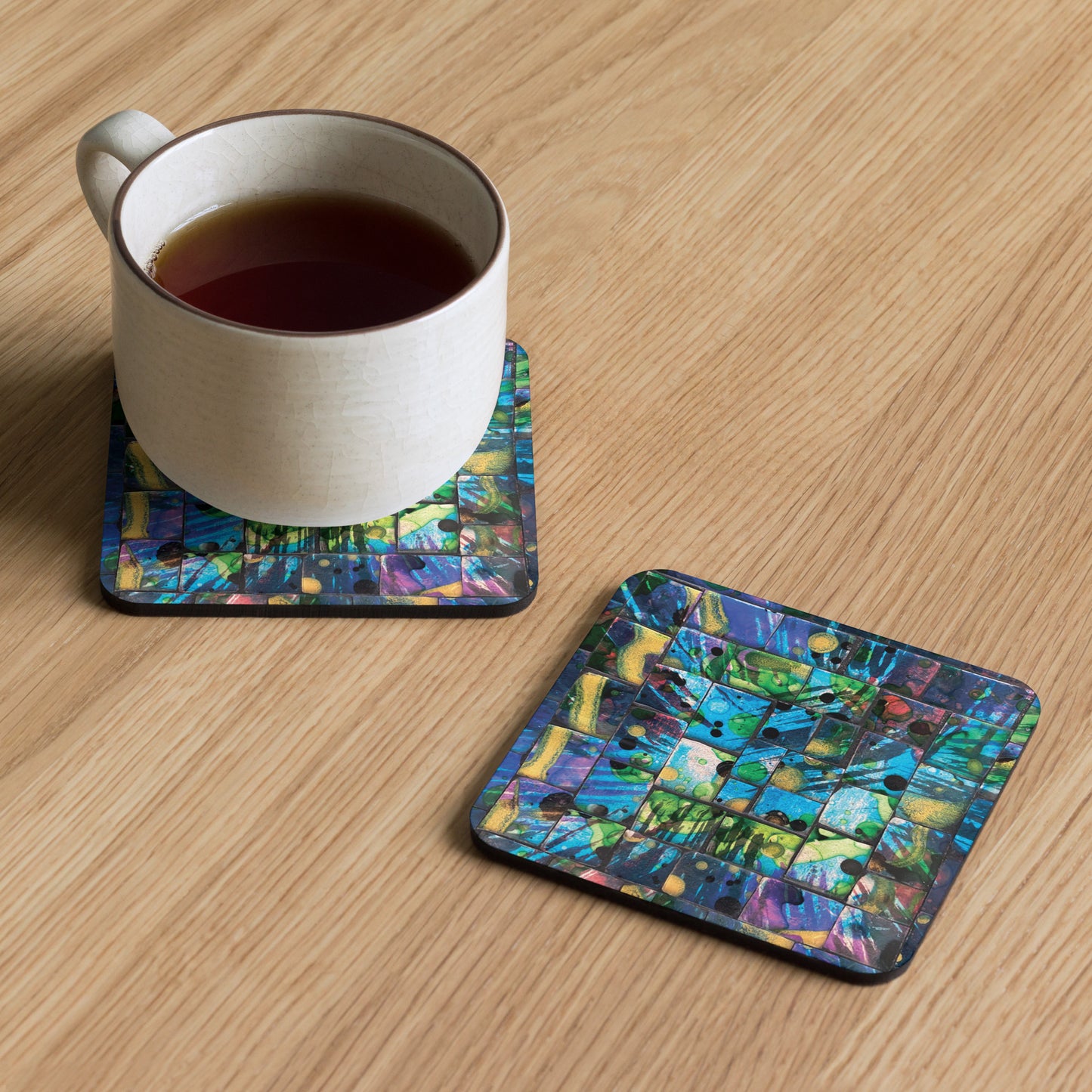 Sous-verres en liège - Boukhara
