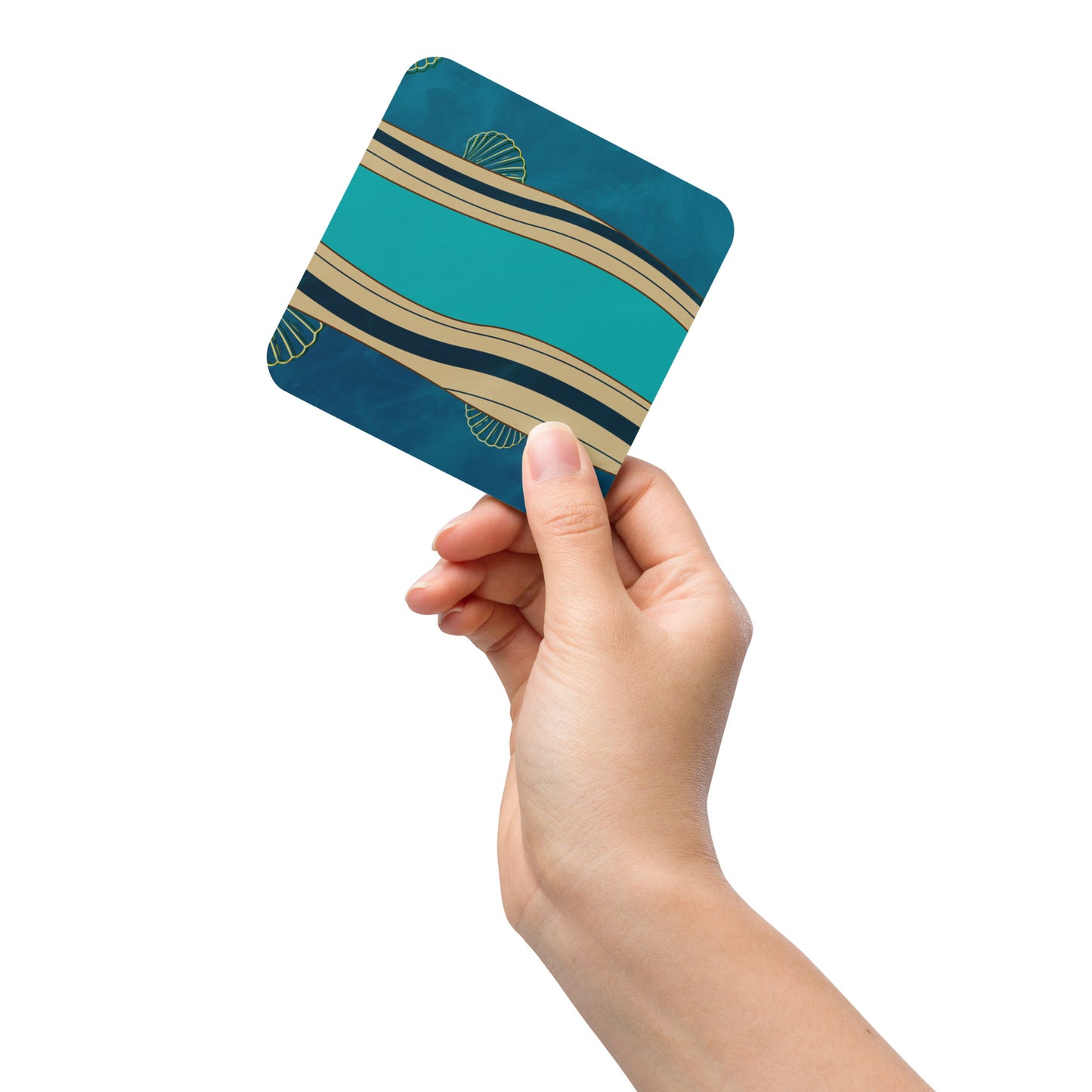 Sous-verres en liège - Marée chic