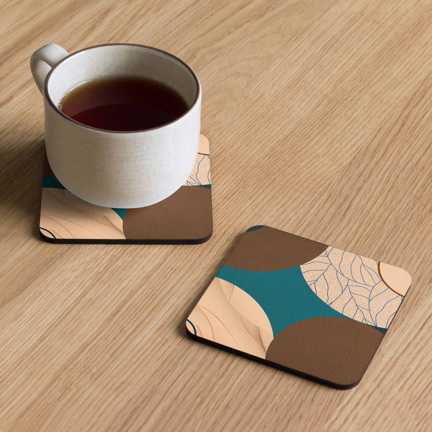 Sous-verres en liège - Terra bloom