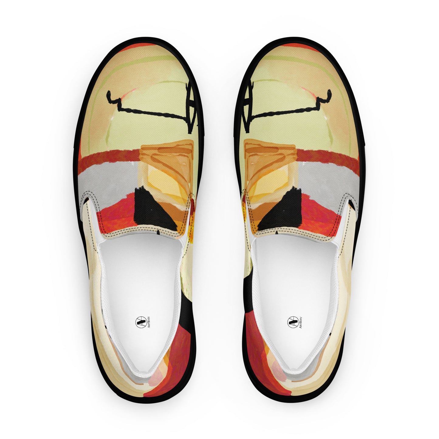 Sneakers sans lacets design - Murmures d'automne - Artyoti