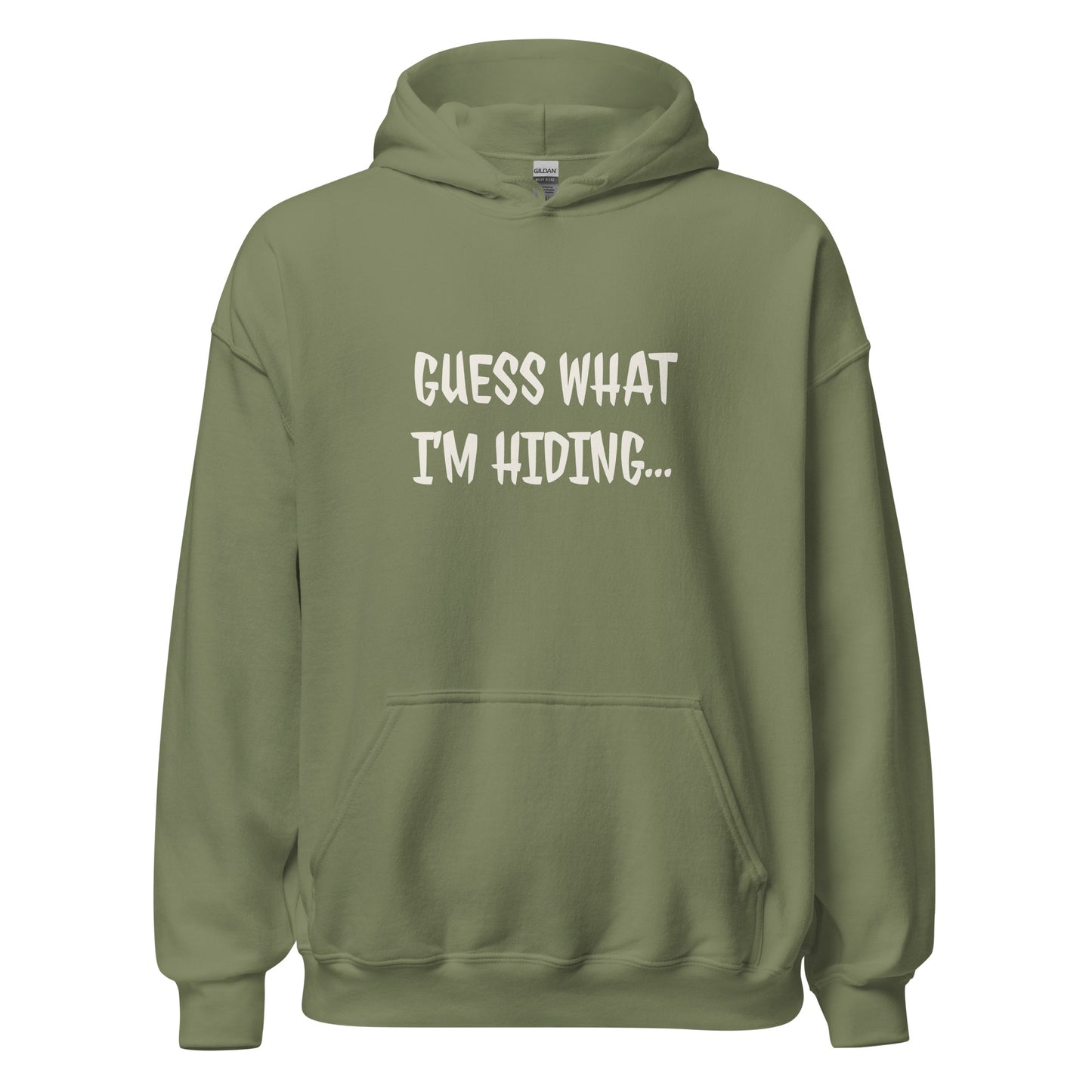 Sweat à capuche - guess what I'm hiding...