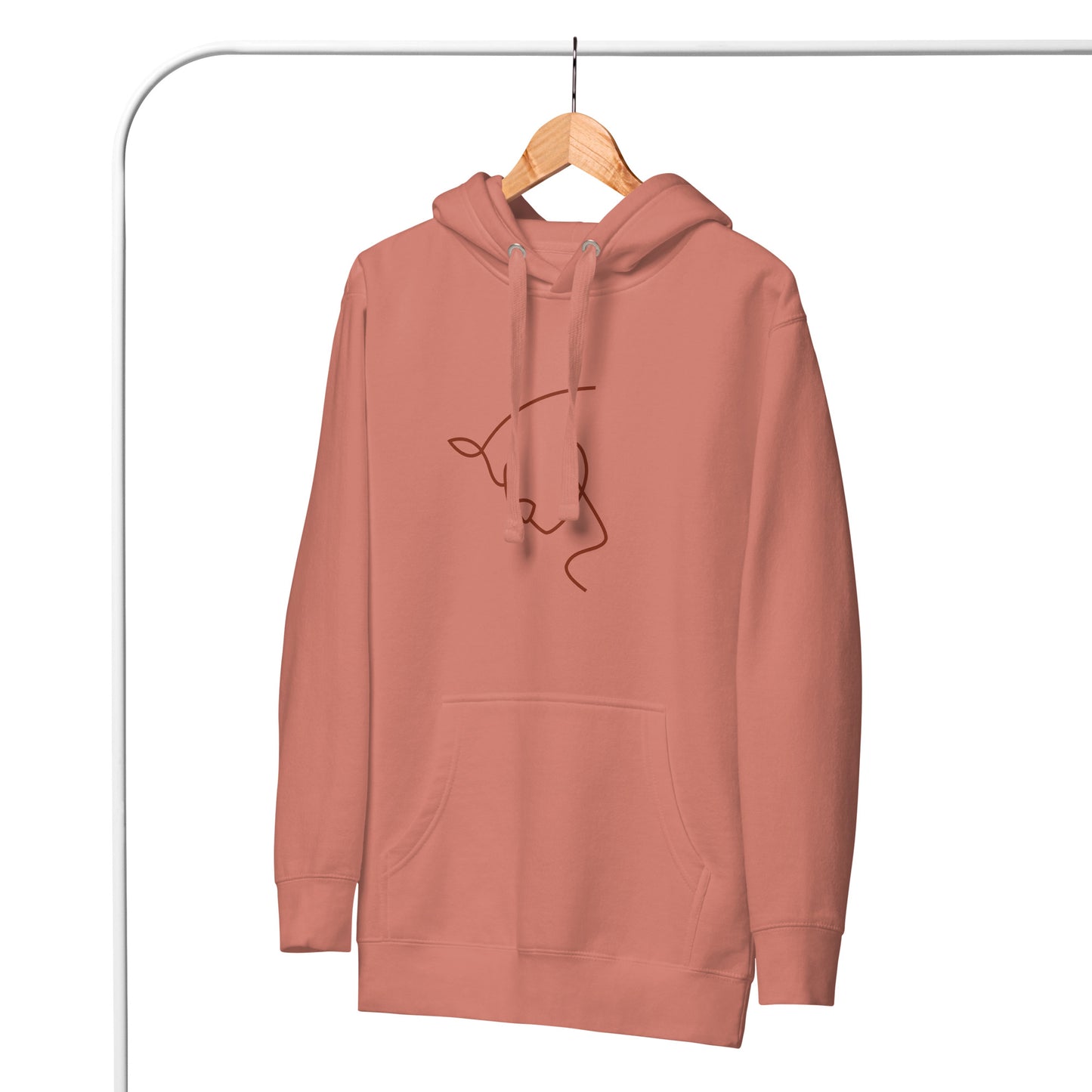 Sweat à Capuche Unisexe - Intuition désertique