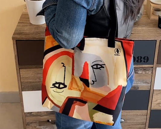Le tote bag artistique : accessoire stylé