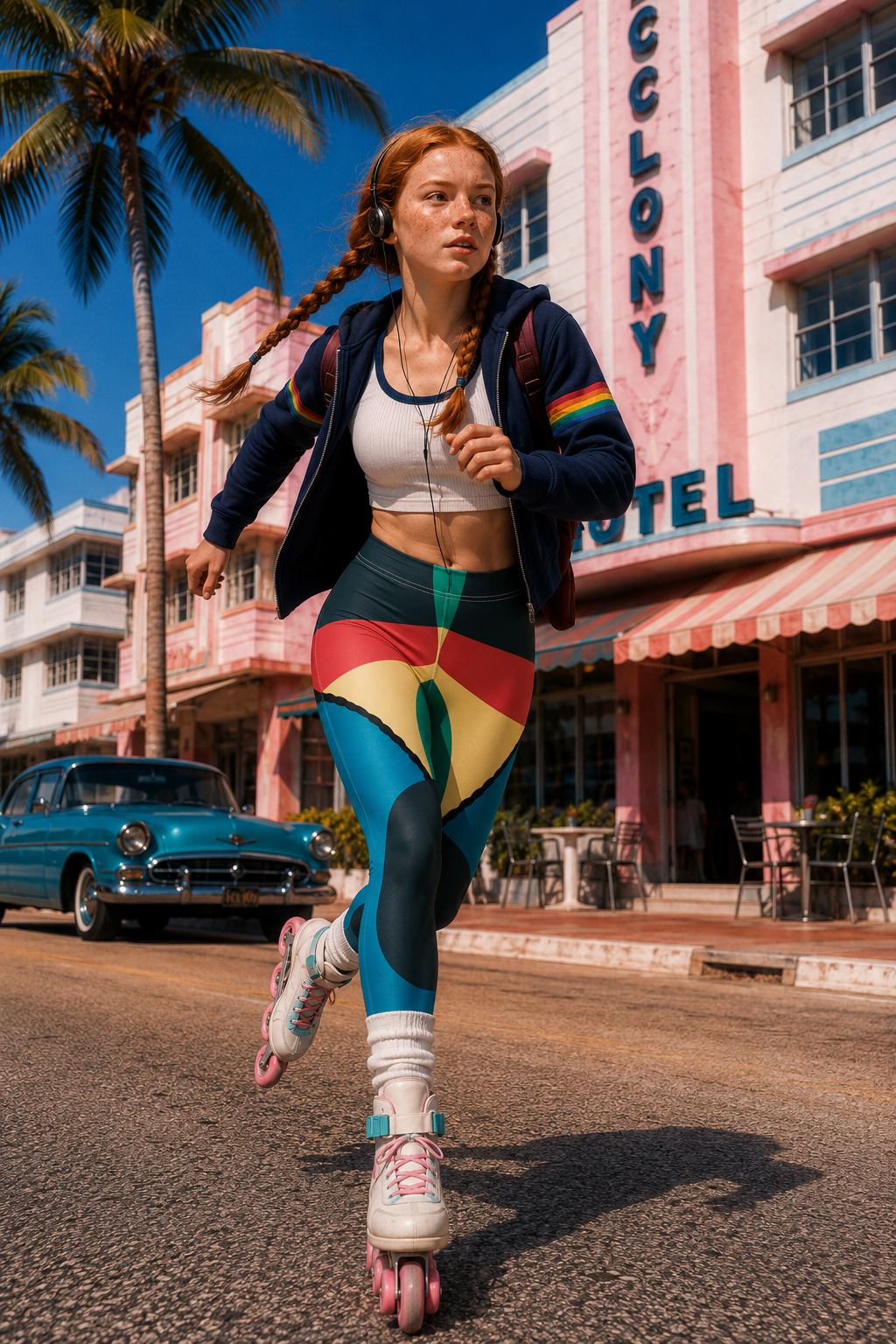 Leggings - Sunny Mosaic