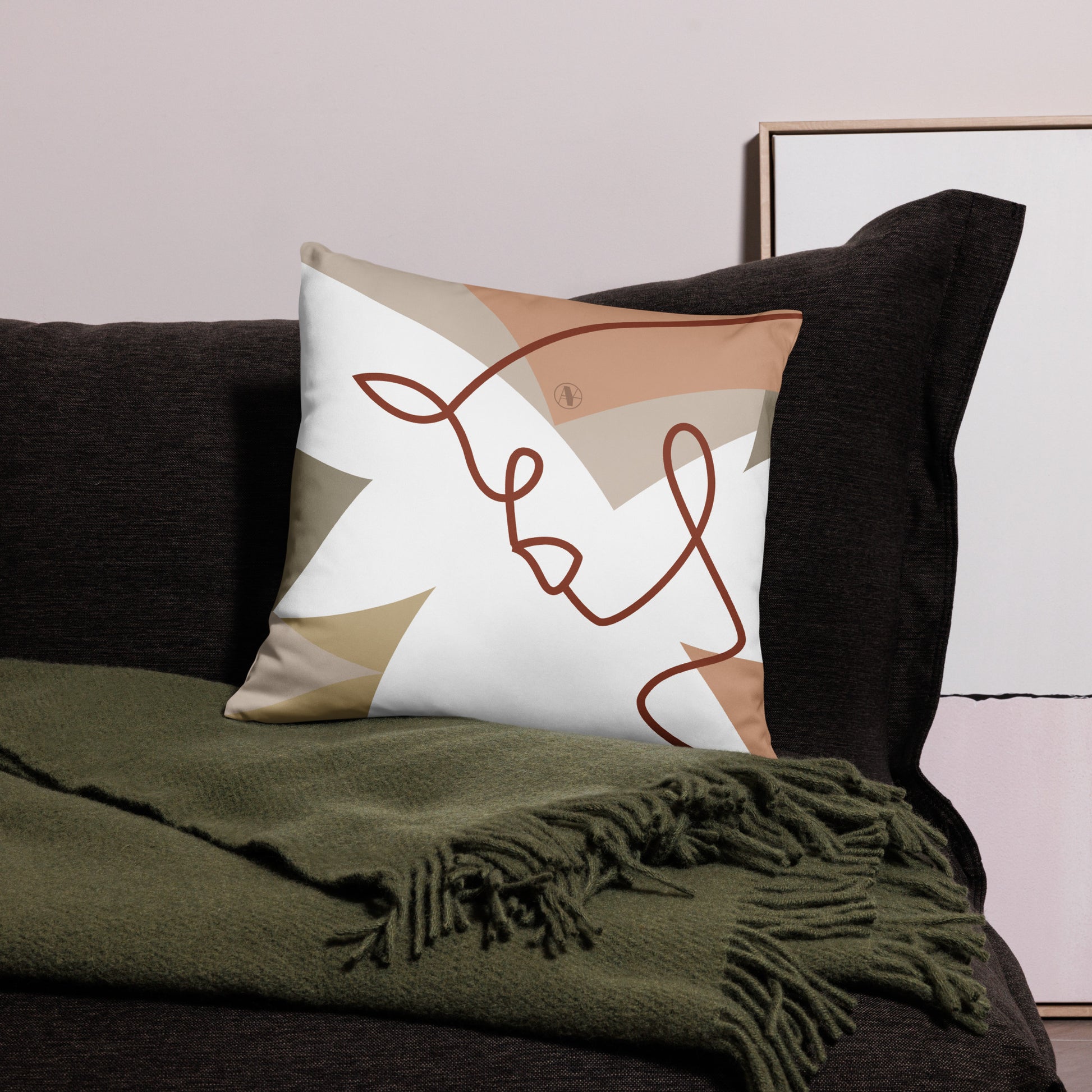 Coussin déco - Intuition désertique - Artyoti 