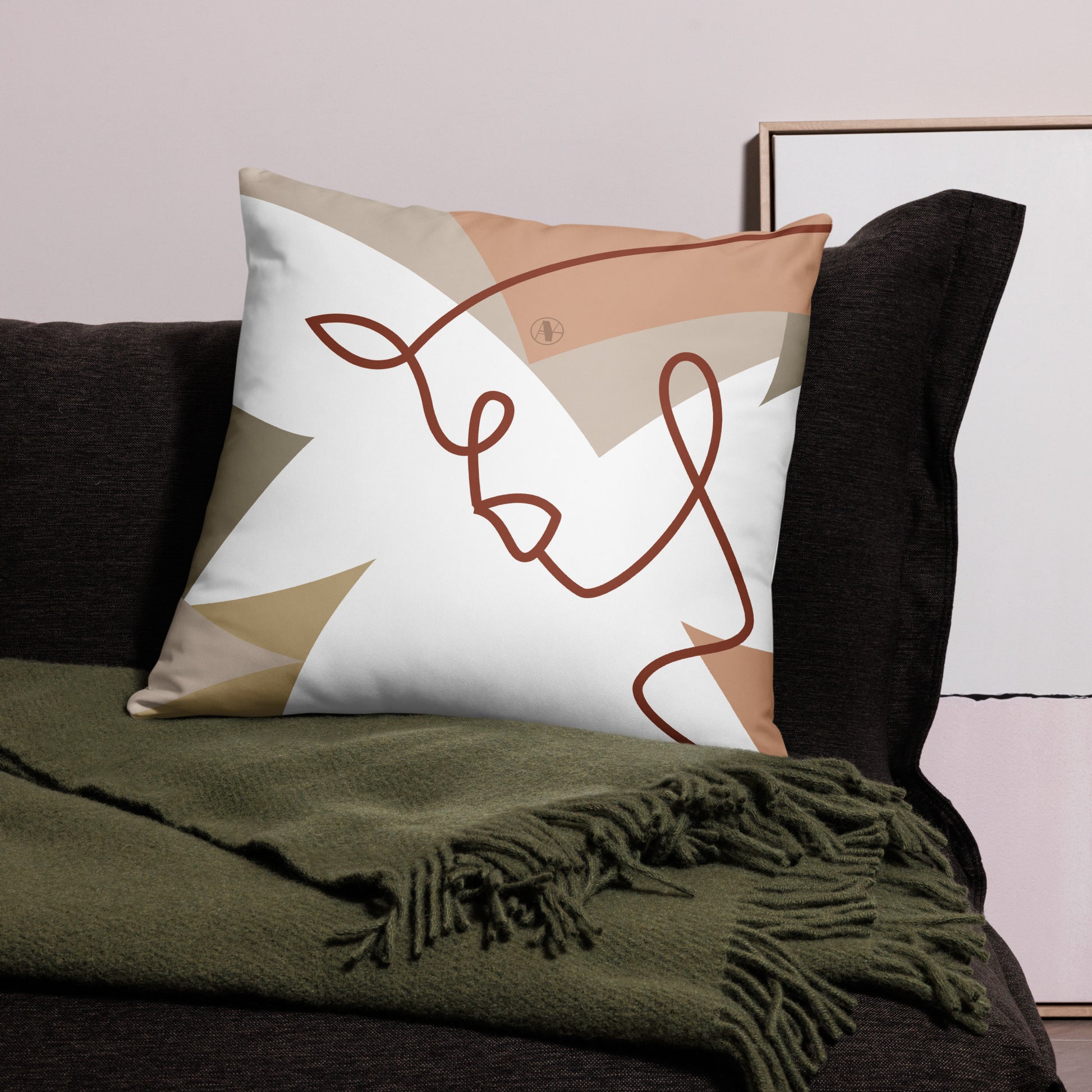 Coussin déco - Intuition désertique - Artyoti 