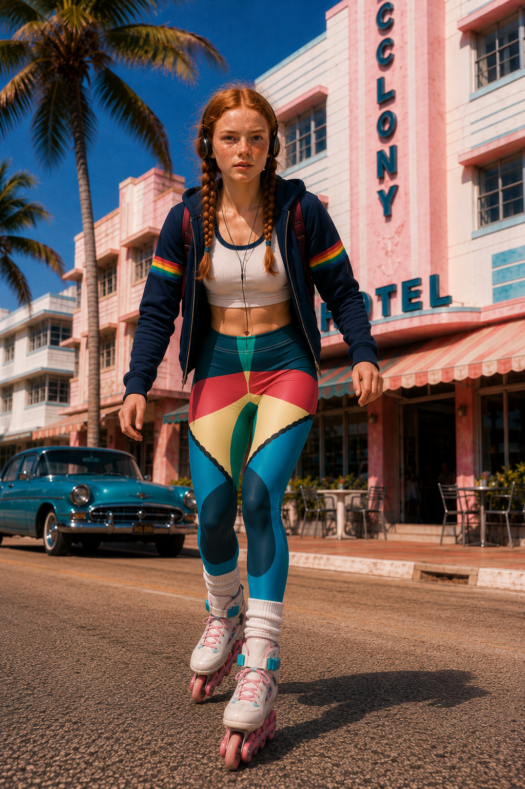 Leggings - Sunny Mosaic