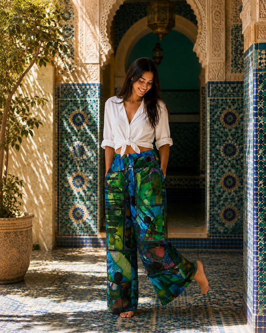 Women's Pyjama Pants - Bukhara