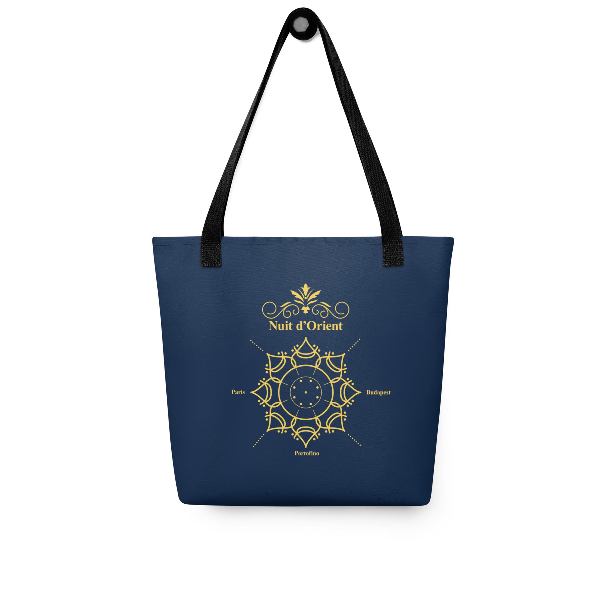 Sac fourre-tout rosace Bleu et or - Nuit d'Orient - Artyoti 