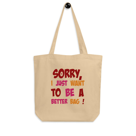 Tote Bag en coton bio - Be a better bag - Artyoti 