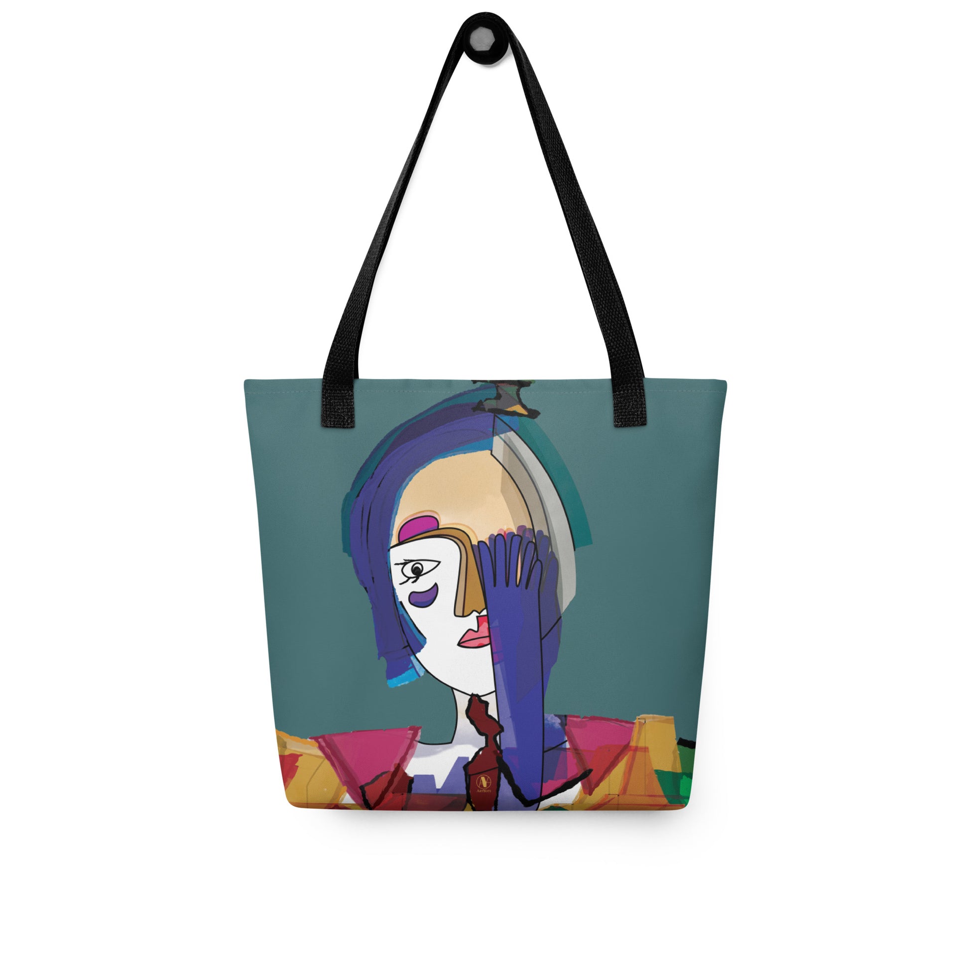 Tote bag - La dame au gant bleu - Artyoti 
