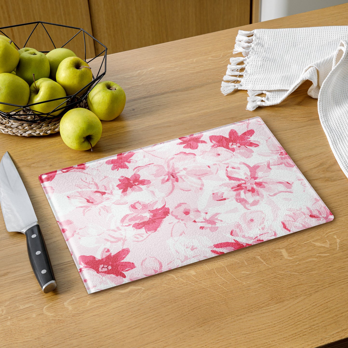 Glass Cutting Board - Pinky Pop