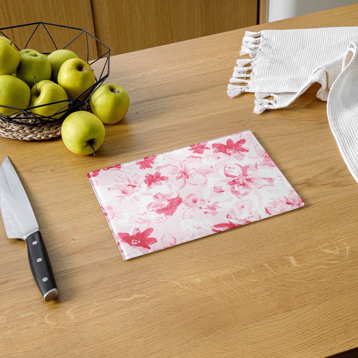 Glass Cutting Board - Pinky Pop