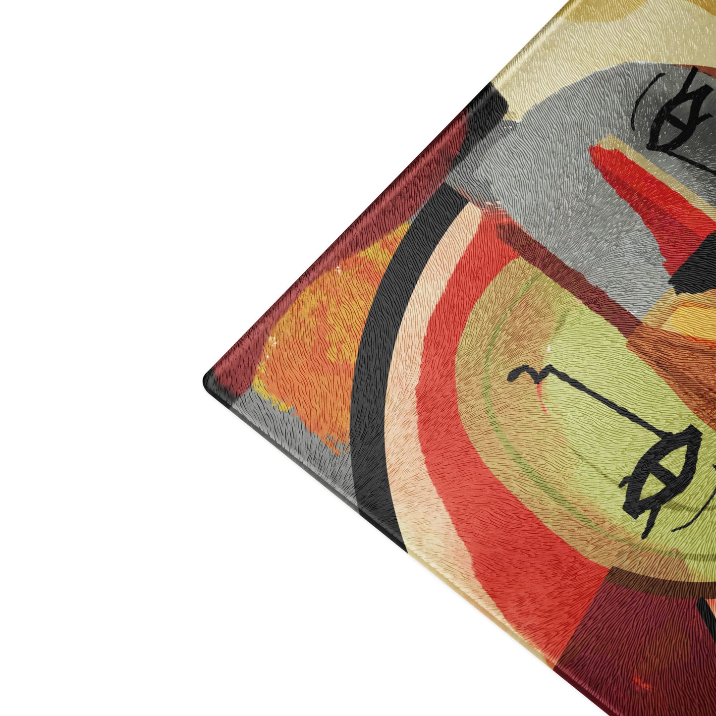 Glass Cutting Board - Autumn Whisper