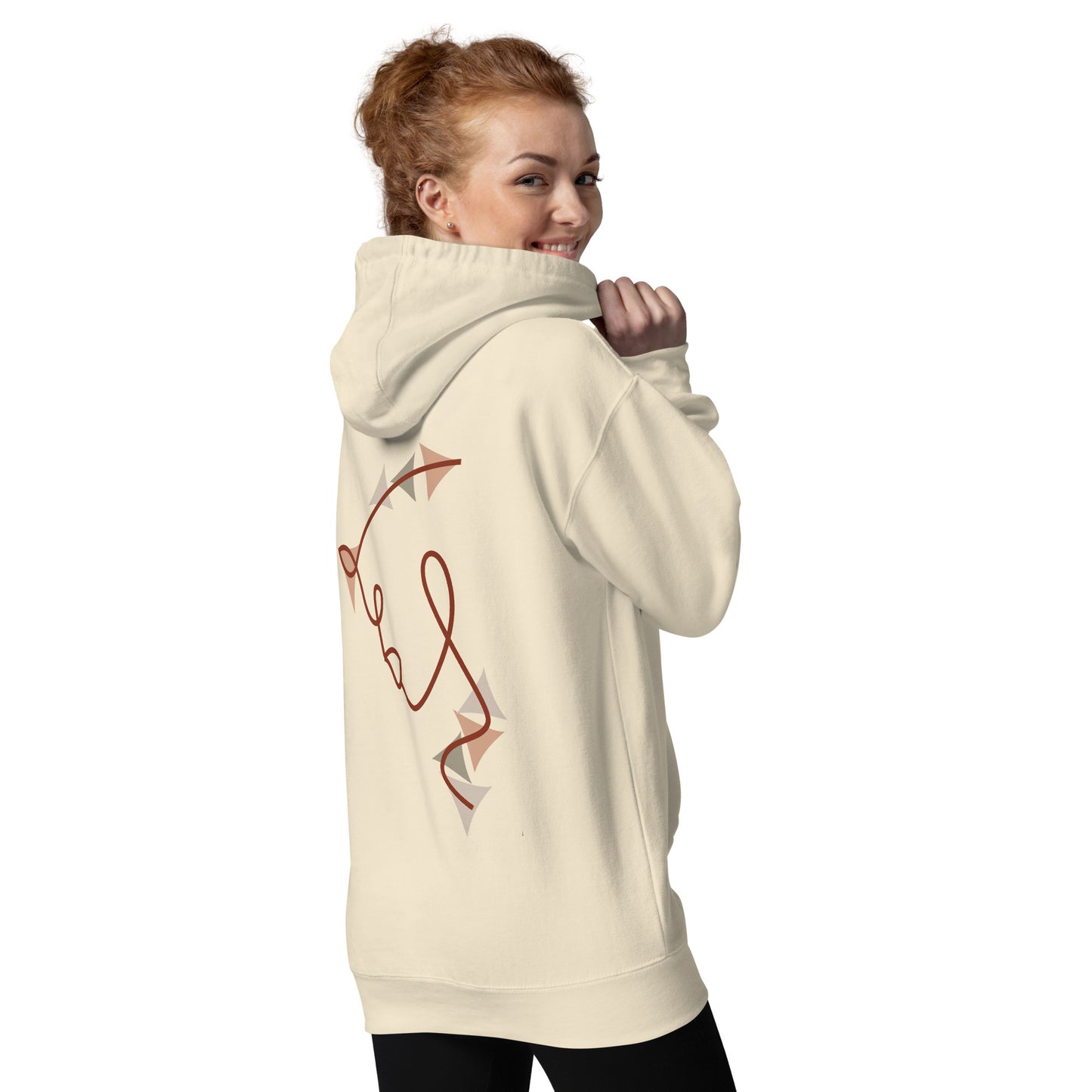 Sweat à Capuche Unisexe - Intuition désertique