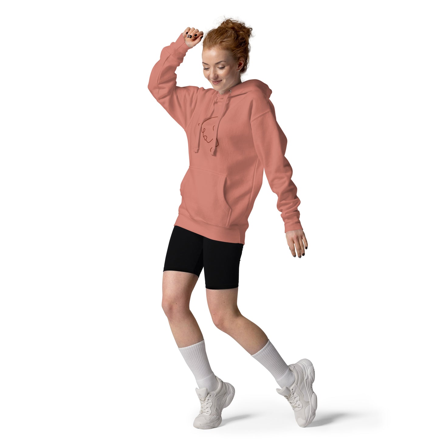 Sweat à Capuche Unisexe - Intuition désertique