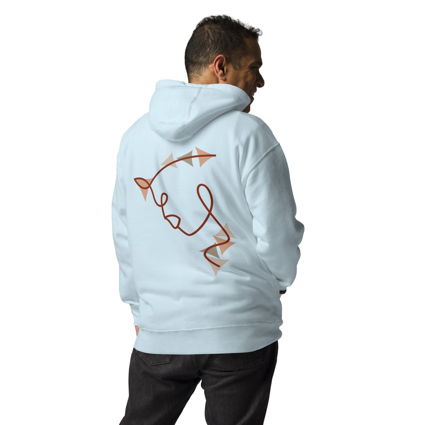 Sweat à Capuche Unisexe - Intuition désertique
