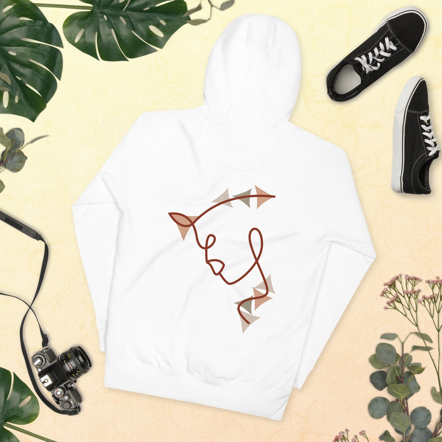 Sweat à Capuche Unisexe - Intuition désertique